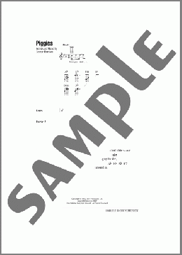 Piggies(The Beatles) 楽譜 ウクレレ（コード譜）
