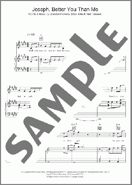 Joseph, Better You Than Me (featuring Elton John and Neil Tennant)(Elton John/The Killers/Neil Tennant) 楽譜 その他 ダウンロード