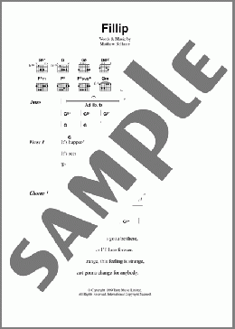 Fillip(Muse) 楽譜 ギター（コード）