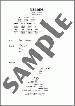 Escape(Muse) 楽譜 ギター（コード）