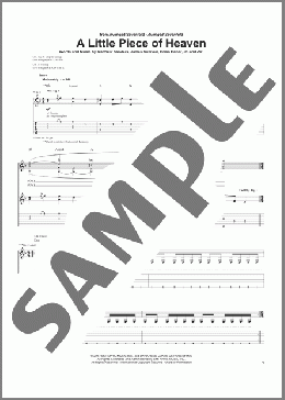 A Little Piece Of Heaven(Avenged Sevenfold) 楽譜 ギター（ソロ）