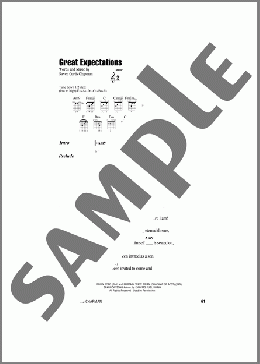 Great Expectations(Steven Curtis Chapman) 楽譜 ギター（コード）