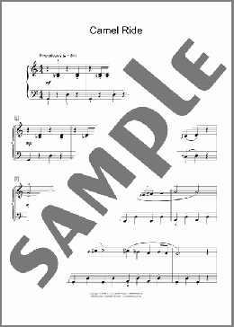 Camel Ride(Hal Leonard Student Piano Library/Jaime Jones) 楽譜 ピアノ（ソロ）