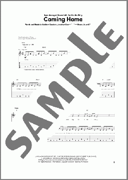 Coming Home(Avenged Sevenfold) 楽譜 ギター（ソロ）