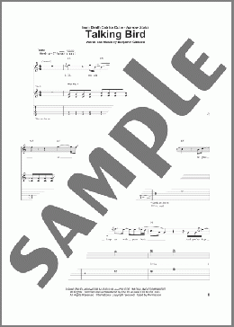 Talking Bird(Death Cab For Cutie) 楽譜 ギター（ソロ）
