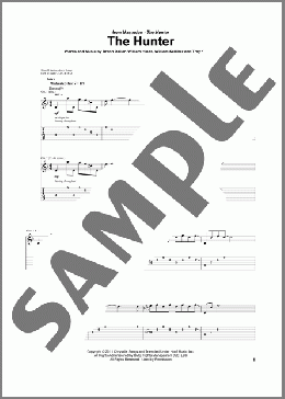 The Hunter(Mastodon) 楽譜 ギター（ソロ） ダウンロード