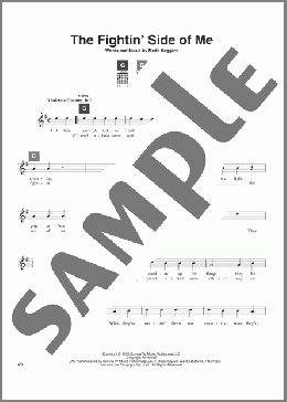 The Fightin' Side Of Me(Merle Haggard/Travis Perry) 楽譜 その他 ダウンロード