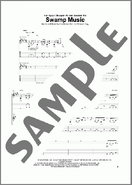 Swamp Music(Lynyrd Skynyrd) 楽譜 ギター（ソロ） ダウンロード