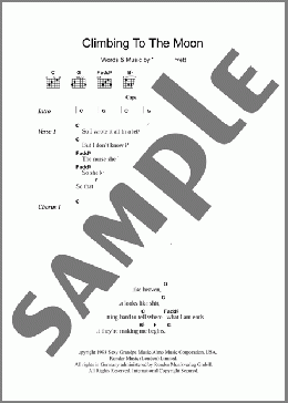 Climbing To The Moon(Eels) 楽譜 ギター（コード） ダウンロード