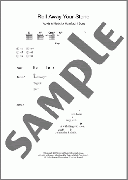 Roll Away Your Stone(Mumford & Sons) 楽譜 ギター（コード）