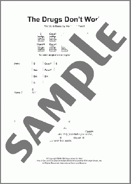 The Drugs Don't Work(The Verve) 楽譜 ギター（コード）