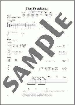 The Freshmen(The Verve Pipe) 楽譜 ギターリード ダウンロード