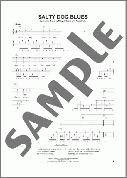 Salty Dog Blues(Wiley A. Morris/Mac Robertson) 楽譜 その他 ダウンロード