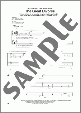 The Great Divorce(Nothing More) 楽譜 ギター（その他） ダウンロード