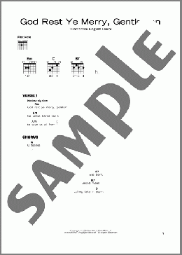God Rest Ye Merry, Gentlemen(Traditional English Carol) 楽譜 その他
