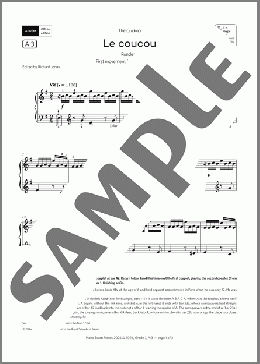 Le coucou (Grade 7, list A3, from the ABRSM Piano Syllabus 2025 & 2026)(Louis-Claude Daquin) 楽譜 ピアノ（ソロ）