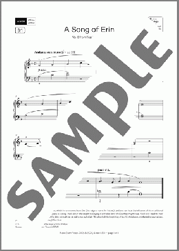 A Song of Erin (Grade 1, list B1, from the ABRSM Piano Syllabus 2025 & 2026)(Thomas Dunhill) 楽譜 ピアノ（ソロ）