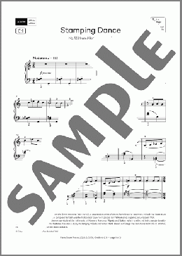 Stamping Dance (Grade 6, list C1, from the ABRSM Piano Syllabus 2025 & 2026)(B?la Bart?k) 楽譜 ピアノ（ソロ）