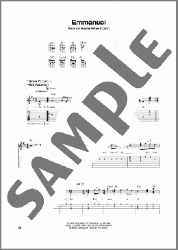 Emmanuel(Michael W. Smith) 楽譜 ギター（ソロ）