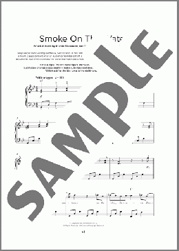 Smoke On The Water(Deep Purple) 楽譜 その他 ダウンロード