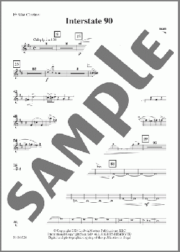 Interstate 90 - Alto Clarinet(Alan Shulman) 楽譜 その他