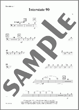 Interstate 90 - Trombone 1(Alan Shulman) 楽譜 その他