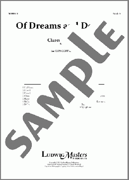 Of Dreams And Destiny - Full Score(Clarence Barber) 楽譜 その他