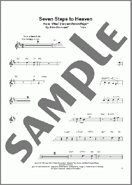 Seven Steps To Heaven(Stan Getz) 楽譜 アルトサックス（ソロ）