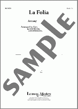 La Folia (arr. Caryn Wiegand Neidhold) - Full Score(Arcangelo Corelli) 楽譜 オーケストラ（パート）