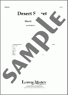 Desert Secrets! - Full Score(David M. Martin) 楽譜 その他