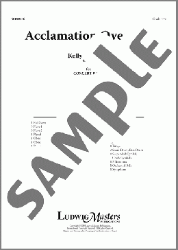 Acclamation Overture - Full Score(Kelly Bennette) 楽譜 その他