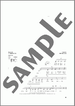 All I Do Is Dream Of You (from The Daily Ukulele) (arr. Jim Beloff)(Debbie Reynolds) 楽譜 ウクレレ（弾き語り）