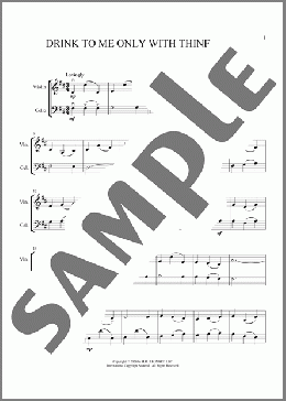 Drink To Me Only With Thine Eyes (arr. Michelle Hynson)(Traditional/Roger Quilter/18th Century English Melody/Ben Johnson) 楽譜 その他