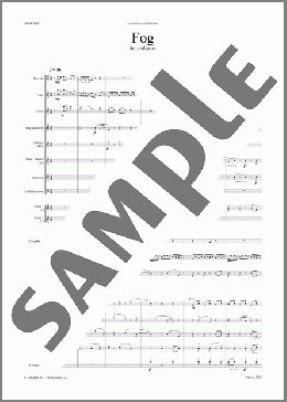 Fog (for orchestra) - Study Score(Esa-Pekka Salonen) 楽譜 オーケストラ（パート） ダウンロード