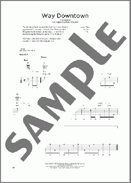 Way Downtown (arr. Fred Sokolow)(Nitty Gritty Dirt Band & Doc Watson) 楽譜 その他