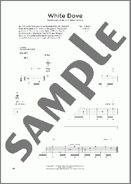 White Dove (arr. Fred Sokolow)(The Stanley Brothers) 楽譜 その他