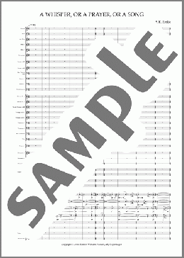 A Whisper, or a Prayer, or a Song (A Fragile Hope) - Full Score(Maja S. K. Ratkje) 楽譜 オーケストラ（パート）