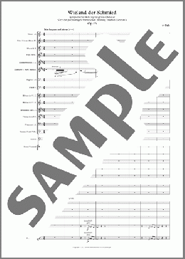 Wieland The Blacksmith, Op. 23 - Full Score(Leopold van der Pals) 楽譜 オーケストラ（パート）