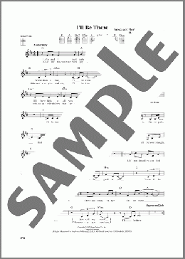 I'll Be There (from The Daily Ukulele) (arr. Jim Beloff)(The Jackson 5) 楽譜 ウクレレ（弾き語り）