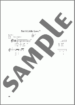 Put A Little Love In Your Heart (from The Daily Ukulele) (arr. Jim Beloff)(Jackie DeShannon) 楽譜 ウクレレ（弾き語り）