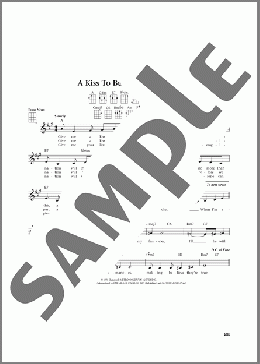 A Kiss To Build A Dream On (from The Daily Ukulele) (arr. Jim Beloff)(Louis Armstrong) 楽譜 ウクレレ（弾き語り） ダウンロード