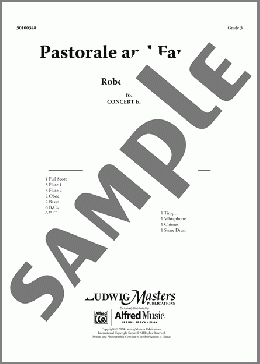 Pastorale and Fanfare - Full Score(Robert Spicer) 楽譜 その他 ダウンロード