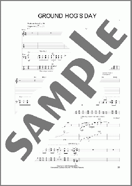 Ground Hog's Day(Primus) 楽譜 ギター（ソロ） ダウンロード