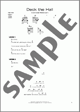 Deck The Hall(Traditional Welsh Carol) 楽譜 その他 ダウンロード
