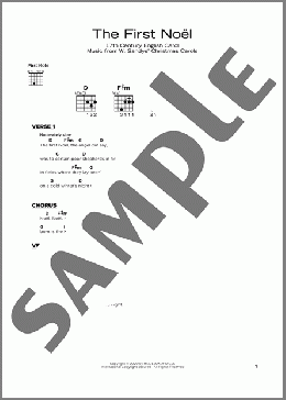 The First Noel(17th Century English Carol/W. Sandys' Christmas Carols) 楽譜 その他 ダウンロード