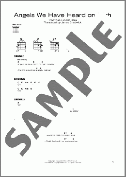Angels We Have Heard On High(James Chadwick/Traditional French Carol) 楽譜 その他 ダウンロード