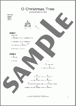 O Christmas Tree(Traditional German Carol) 楽譜 その他 ダウンロード