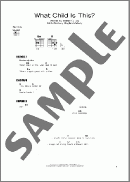 What Child Is This?(William C. Dix/16th Century English Melody) 楽譜 その他 ダウンロード