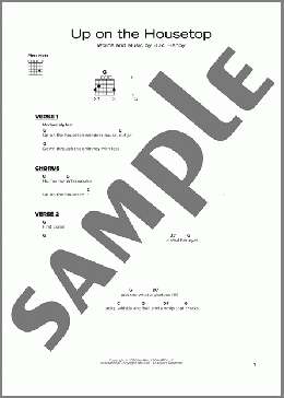 Up On The Housetop(B.R. Hanby) 楽譜 その他 ダウンロード