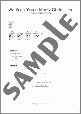 We Wish You A Merry Christmas(Traditional English Folksong) 楽譜 その他 ダウンロード